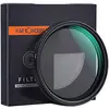 Image de K&F Concept NANO-X Filtre ND variable, plage de gradation ND variable, ND2-ND32, revêtement nano MRC, pas d'irrégularité en forme de X (produit domestique authentique) (62 mm, NANO-X NDX2-32)
