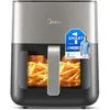 Image de Midea Friteuse à Air 6L avec Double Système de Chauffage (Haut et Bas) et Affichage LED
