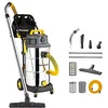 Image de Vacmaster VK1638SWC 1600W 38L Industriel Aspirateur Eau et poussière avec HEPA 13 Filtration Acier Inoxydable Aspirateur Sec et Humide
