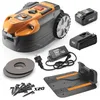 Image de Robot Tondeuse Autonome 24V sans Fil périmétrique avec Station de Charge - Max 600m²