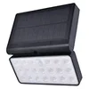 Image de Tuda Applique murale solaire d'extérieur Smart Home avec détecteur de mouvement, lampe extérieure à intensité variable, en aluminium, noir, contrôle par application, compatible avec Alexa/Google,