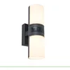 Image de LUTEC Applique murale d'extérieur LED CYRA avec détecteur de mouvement, lampe extérieure moderne, lampe murale en aluminium anthracite, têtes pivotantes à 350°, applique murale polyvalente, 1000 lm, 3000 K, 16,5 W