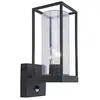 Image de SLV 5288802012 Flair Applique murale d'extérieur avec détecteur de mouvement pour ampoule E27 40 W max. Anthracite
