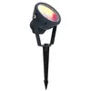 Image de LUTEC Mini-Leto - Lampe de jardin à LED - Moderne - En aluminium - Anthracite - Changement de couleur - Contrôle par application - Compatible avec Alexa et Google Assistant - Câble de 1,5 m - Lampe de