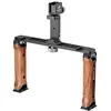 Image de LEOFOTO VC-2 Kit vidéo pour smartphone avec poignée en palissandre et griffe froide