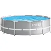Image de Intex 26702GN Prism Frame Zwembadset, 305cm x 76cm Rond Grijs