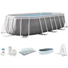 Image de Intex 26796NP - Piscine démontable ovale prism frame intex 503 x 274 x 122 cm avec épurateur