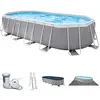 Image de Intex Piscine ovale avec cadre prisme de 50 x 3 x 122 cm