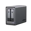 Image de Serveur NAS UGREEN 2 baies DXP2800 Gris anodisé
