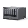 Image de UGREEN NASync DXP6800 Pro, NAS de Bureau 6 Baies, processeur Intel i5 1235u 10 coeurs, 8 Go de RAM DDR5, SSD 128 Go, 2 Ports 10 GbE, 2 emplacements M.2 NVMe, HDMI 8K, 2 Ports TBT4 (sans Disque)