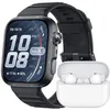 Image de HUAWEI Montre intelligente WATCH FIT 5 Pro, écran en verre saphir de 1,92", tracker de fitness, GPS, ECG, SpO2, surveillance de la santé du sommeil, NFC Pay, jusqu'à 10 jours d'autonomie, Android et