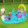Image de Bestway 53097 Centre de jeu d'eau Licorne magique 274 x 198 x 137 cm