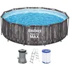 Image de Bestway zwembad steel pro max set rond h