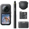Image de Insta360 X6 Essentials Bundle   Caméra d'action 8K à 360°, deux capteurs 1/1", batterie supplémentaire, étui de charge et perche à selfie invisible, noir minuit