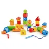Image de Jouets 32 Formes en bois à enfiler Hape® HP1019