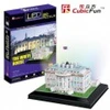 Image de Cubic Fun Puzzle 3D avec LED - Washington : La Maison Blanche Fun-L504H