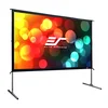 Image de Elite Screens OMS135H2-DUAL Yard Master 2 Dual 299 Écran de projection d'extérieur Noir