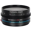 Image de SIRUI Adaptateur anamorphique 1,25x T2.9 avec mise au point unique avant, filetage arrière 82 mm avec anneaux (67 mm, 72 mm, 77 mm, 92 mm), adaptateur d'objectif anamorphique supplémentaire pour