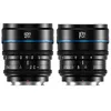 Image de SIRUI Night Walker Objectif Cine avec kit de mise au point manuelle, 16 mm, 75 mm, objectif T1.2 avec grand diaphragme et objectif S35 Frame Prime pour montage L pour Sigma FP, S5/S5II/S5IIX (MS-2SLB