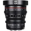 Image de Meike 85 mm T2.2 Lentille cinama/film compatible avec les enregistrements de films haute résolution en 4 K MFT Mount