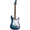Image de Mooer MSC20 Pro Ocean Blue elektrische gitaar met gigbag
