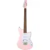 Image de Mooer MLT10 Guitar Candy Pink elektrische gitaar met gigbag