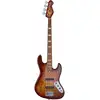 Image de Mooer MBJ420 Red Burst elektrische basgitaar met gigbag