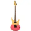 Image de Mooer MMT50 Yellow-Pink Gradient elektrische gitaar met gigbag