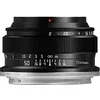 Image de TTArtisan Objectif 50 mm F2 corps en métal compatible avec monture Nikon Z (cadre complet)   Noir