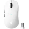 Image de MCHOSE M7 Souris de jeu ultra sans fil, 8 K, 55 g, souris d'ordinateur ergonomique légère PAW3950, capteur optique 750 IPS 42000 DPI 6 commandes programmables USB-C 3 modes PC/Mac, blanc