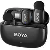 Image de Boya Mini 2-02 draadloze dasspeld-microfoon USB-C, zwart