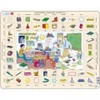 Image de Larsen Puzzle Cadre - Apprendre l'Anglais 6 : L'Ecole (en Anglais) EN6-GB