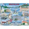 Image de Larsen Puzzle Cadre - Souvenirs de Bratislava, Slovaquie (en Anglais) KH17-EN