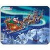 Image de Larsen Puzzle Cadre - Le Père Noël dans les Lumières Nordiques Z5
