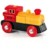 Image de BRIO 33594 Locomotive à piles jaunes | Train jouet à moteur à piles bidirectionnelles. Pour les enfants à partir de 3 ans. Pour les amateurs de trains.