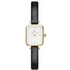 Image de Daniel Wellington Quadro Montres 15,4 x 18,2 316 L acier inoxydable avec PVD plaqué or, Or, 15.4x18.2, bracelet