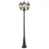 Image de Konstsmide Firenze 7217-600 Lampe sur pied en aluminium verni Protection IP43 Vert 57,5 x 220 cm 3 x 100 W