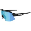 Image de Bliz Breeze Petites lunettes de sport, noir mat/marron/bleu, multi, Noir/marron/bleu multi