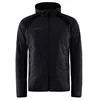 Image de Craft ADV EXPLORE HYBRID JACKET M | Veste mi-saison pour homme L | Noir | Veste légère rembourrée avec inserts en jersey stretch | Capuche réglable | Avec poches | Veste coupe-vent légère pour homme