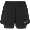 Image de Craft Adv Essence Short 2 en 1 Noir, Noir, XL