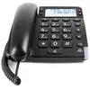 Image de Doro Magna 4000 Téléphone Fixe Amplifié +60dB sur Le combiné, avec Touches espacées, Grand écran (Noir) [Version Française]