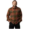 Image de FJÄLLRÄVEN Chemise Canada M pour homme, Feuille d'automne/vert laurier, M