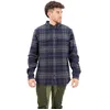 Image de Fjällräven Övik Chemise en sergé pour homme - Pour tous les jours - Bleu marine foncé/basalte - XXL