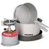 Image de Primus Mimer Stove Kit II Réchaud de camping avec 1 réchaud à gaz, 1 poêle et 2 casseroles   Batterie de cuisine d'extérieur avec réchaud à gaz Primus   Ustensiles de cuisine d'extérieur   Kit de
