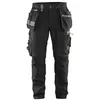 Image de BLAKLADER Pantalon de travail artisan stretch poches flottantes 1599 Noir M - FR(44) - SE(C50) - Standards - Vêtements de travail