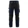 Image de BLAKLADER Pantalon de travail stretch artisan 1799 Marine/Noir S - FR(40) - SE(C46) - Standards - Vêtements de travail