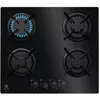 Image de Plaque gaz ELECTROLUX EGT6242NVK/1 - 4 foyers Verre Noir