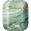 Image de iDeal of Sweden Coque pour boîtier de charge AirPods gen. 1 & 2 - Mint Swirl Marble