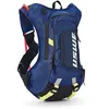 Image de USWE Moto Hydro Sac à dos d'hydratation 8 l avec poche à eau de 3 l, sac à dos haut de gamme, sans rebond pour enduro et moto tout-terrain, noir et bleu