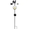 Image de Star Barre solaire LED « Windy » - Robinet météo / boule en verre